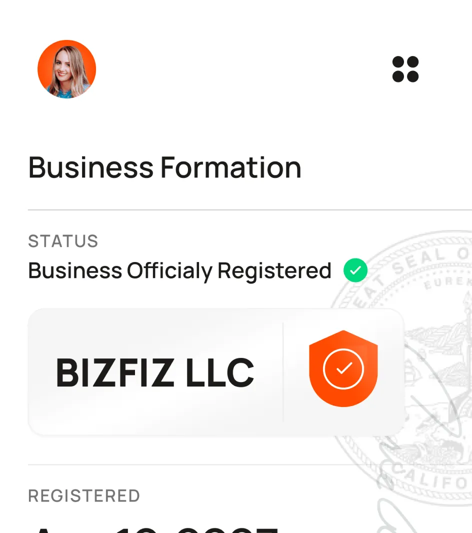 Business Formation phone screen