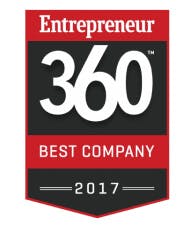 Entrepreneur 360 - best company award 2017