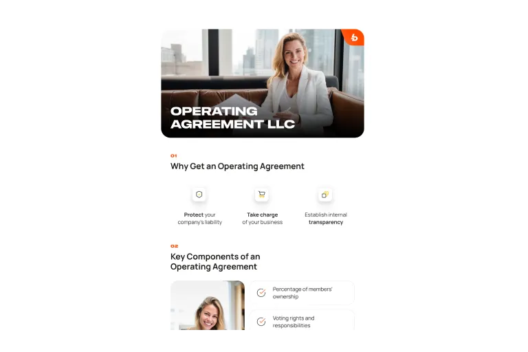 LLC Operating Agreements - Infographic