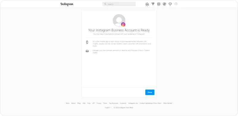 Img 10. How to set up an Instagram account